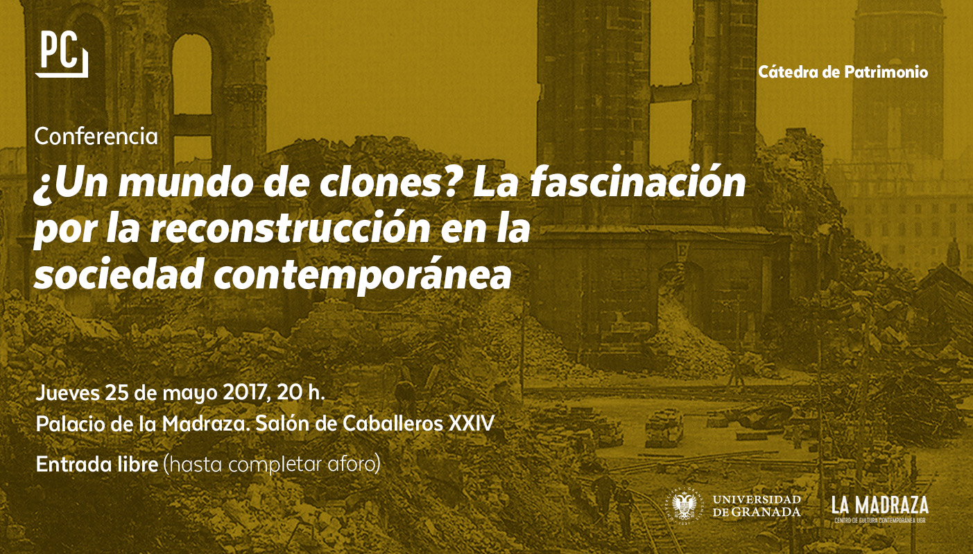 Imagen de portada de CONFERENCIA: ¿Un mundo de clones? La fascinación por la reconstrucción en la sociedad contemporánea