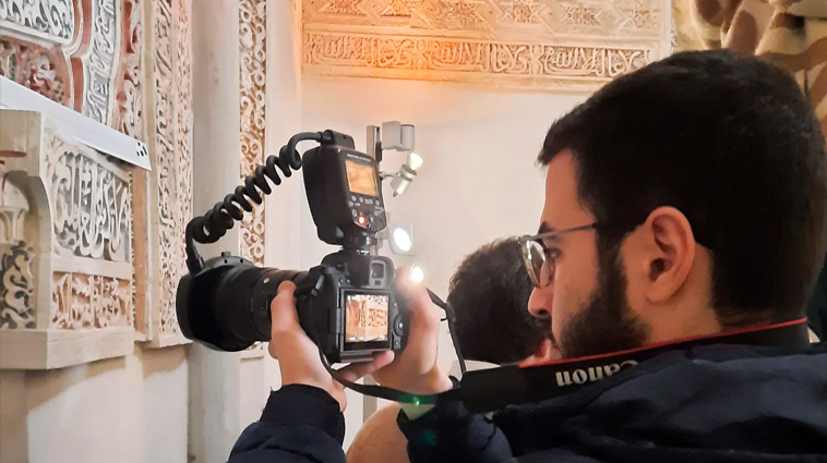 Imagen de portada de El Oratorio del Palacio de La Madraza se somete a una sesión de fotogrametría